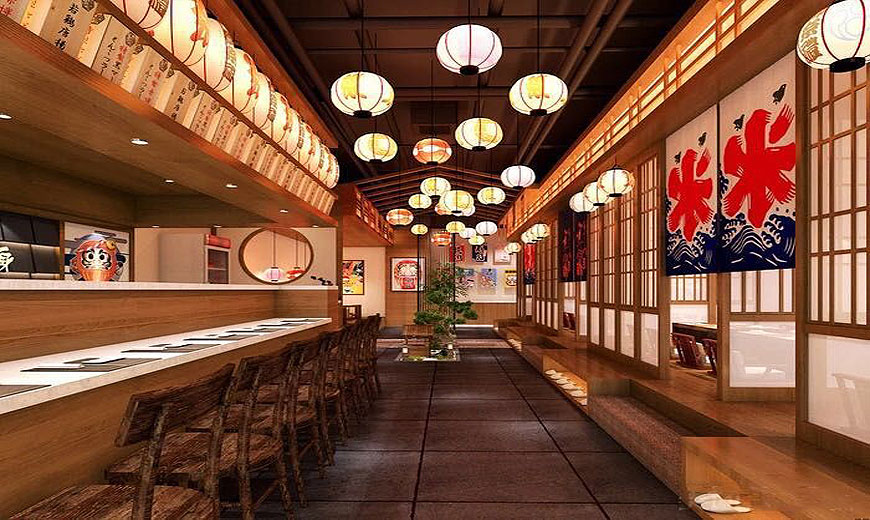 麻布幸村日式料理餐厅装修效果图