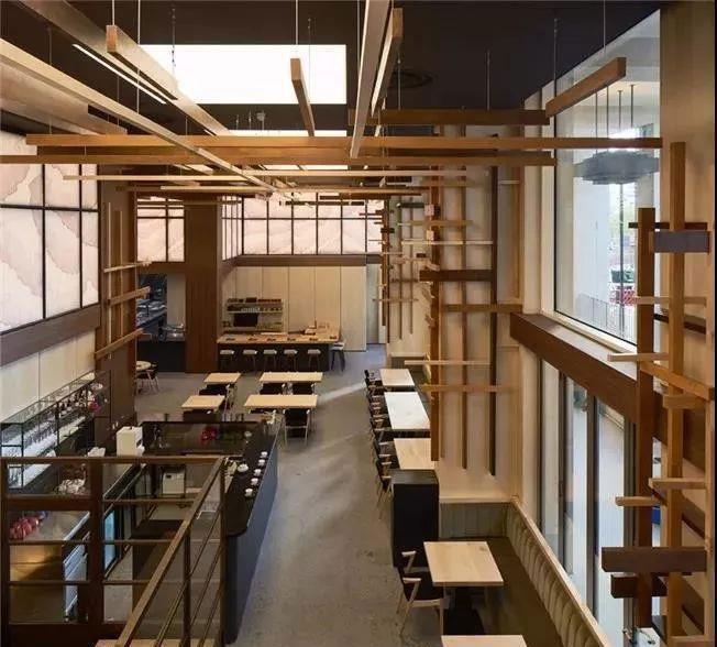青禾木质餐厅设计